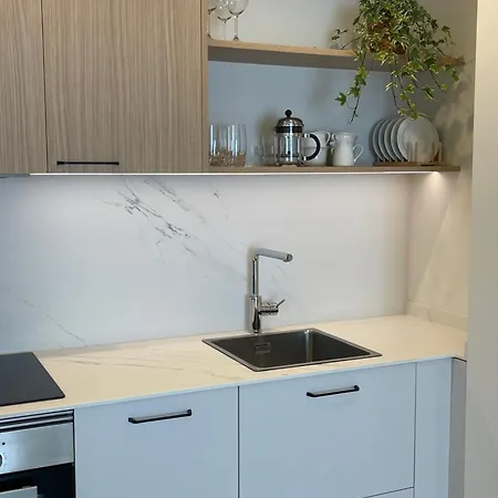 R14 En Con 2 Dormitorios, Salon-cocina, 1 Bano Y Zona De Lavanderia, Situado Cerca De Playas Apartment Mino